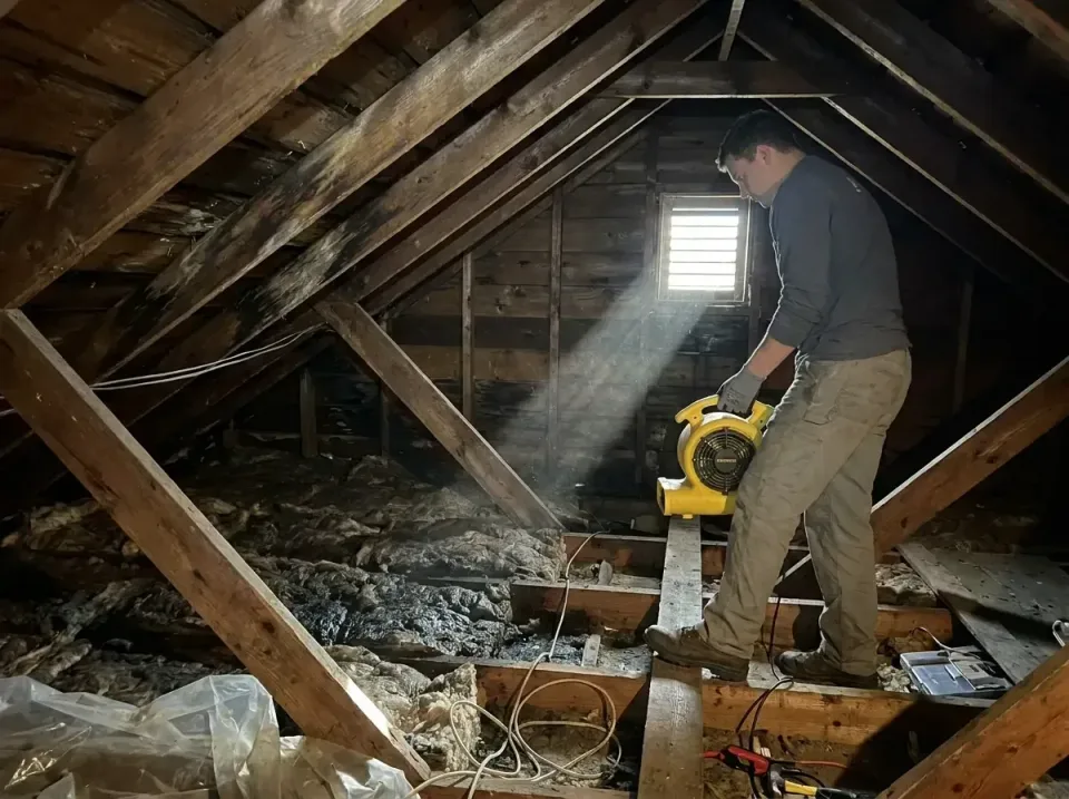 attic-water-damage-drying-proc-007 — frequently asked questions, Emergency Water Extraction & 24/7 Flood Response in Waterfo…
